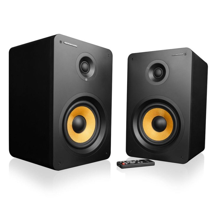Aktywny zestaw głośnikowy Modecom Eclipse 180 czarny bluetooth 180W RMS 2.0