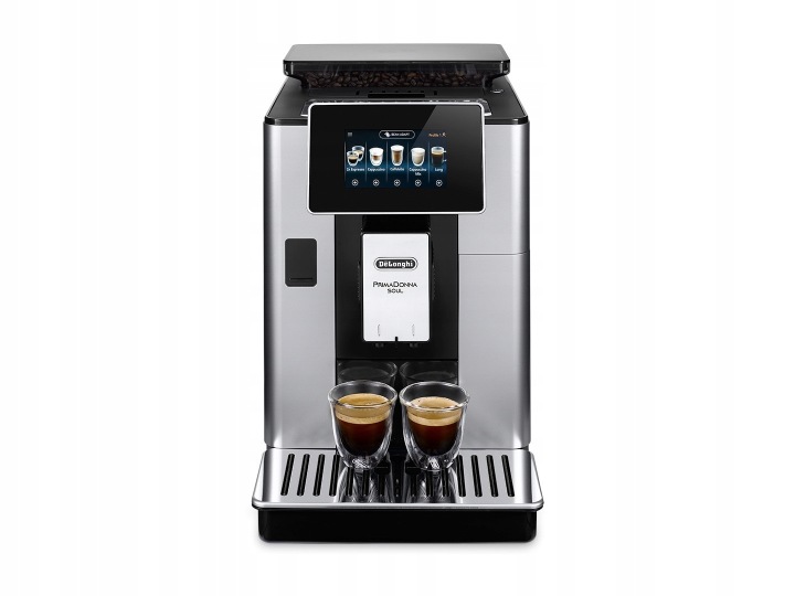 Ekspres ciśnieniowy De'Longhi PrimaDonna Soul 610.55.SB 1450W srebrny/szary