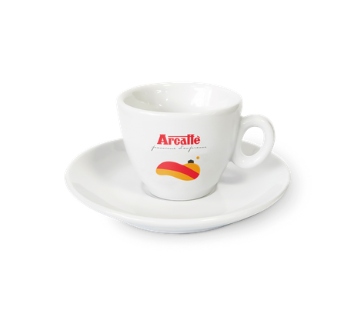 Filiżanka Ze Spodkiem ARCAFFE Ipa Porcellane porcelana 80 ml Espresso