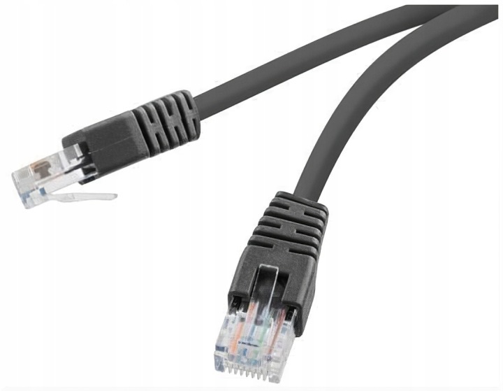 GEMBIRD patchcord kat 6 zalewane końcówki 3m czarny