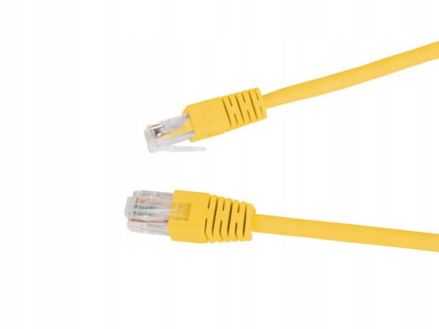 GEMBIRD patchcord kat 6 zalewane końcówki 5m żółty