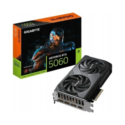 Karta graficzna GIGABYTE GeForce RTX 5060 Windforce OC 8GB DLSS 4