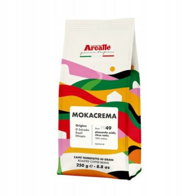 Kawa ziarnista Arabica Arcaffe Mokacrema 250 g
