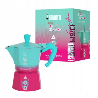 Kawiarka Bialetti Moka Express Squid Game 3tz