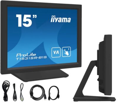 Monitor LED iiyama ProLite T1531SR-B1S 15 " 1024 x 768 px VA