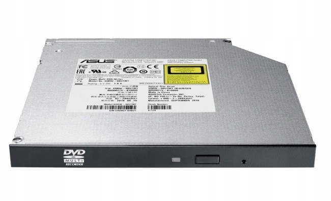 Nagrywarka DVD+/-R(RW) x8 do laptopa ASUS SDRW-08U1MT 9.5mm Bulk