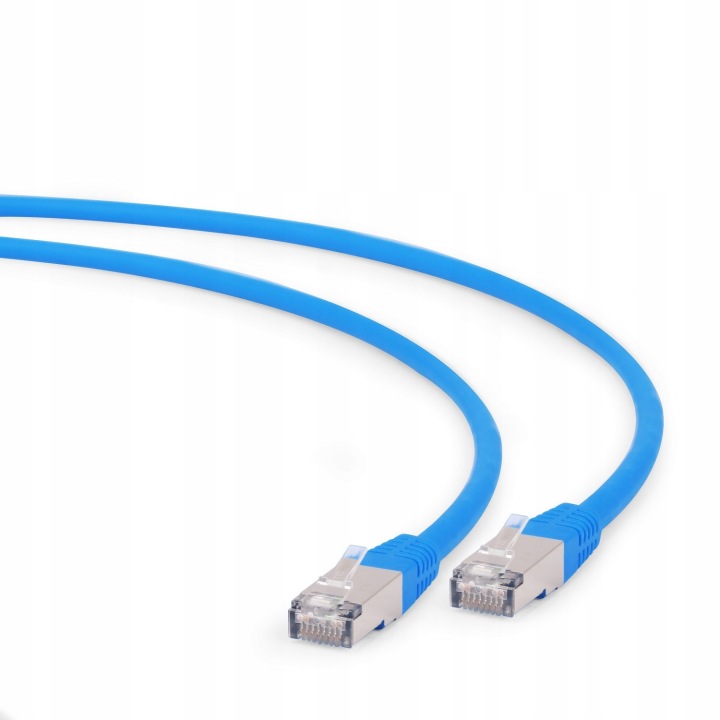 Patchcord kat.6A SFTP LSZH Patch cord 1m (niebieski) Gembird