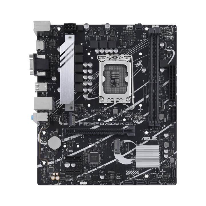 Płyta główna ASUS PRIME B760M-K D4 DDR4 micro ATX Intel socket 1700 2x DDR4