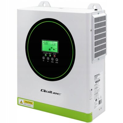 Qoltec 53864 inwerter solarny Off-Grid 3500W 100A 24V MPPT Sinus