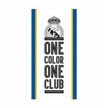 REAL MADRYT RĘCZNIK PLAŻOWY 70 x 140 ONE COLOR ONE CLUB