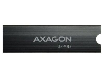 Radiator do dysku M.2 SSD aluminiowa pasywna 80mm 3mm AXAGON CLR-M2L3
