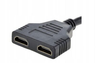 Splitter HDMI - 2x HDMI Gembird DSP-2PH4-04 czarny rozgałęziacz HDMI dwa TV