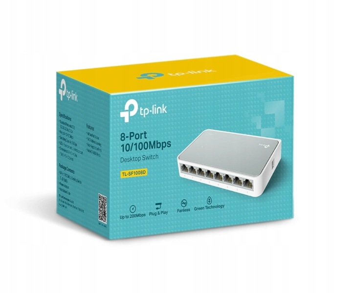 Switch TP-LINK TL-SF1008D 8 portów 10/100Mbps