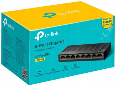 Switch TP-Link LS1008G 8x1GB 8 portów 10/100/1000Mbps