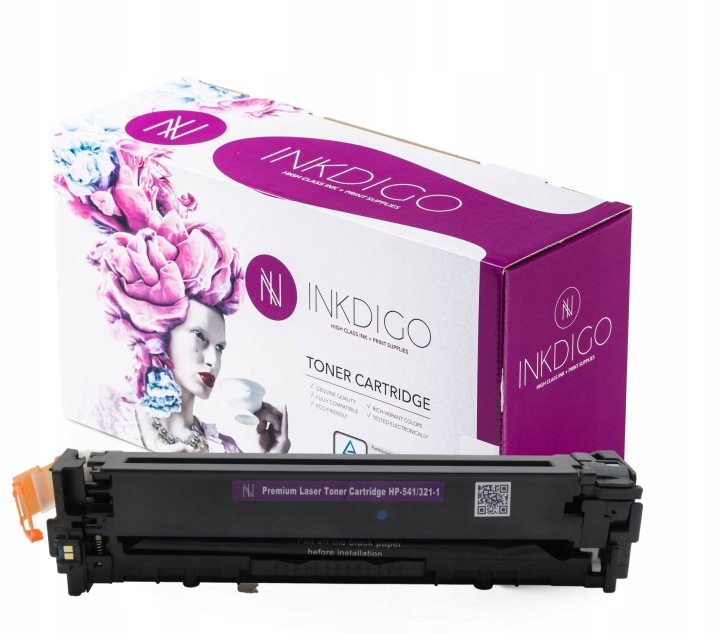 Toner INKDIGO CB541A niebieski (cyan) 1800 stron