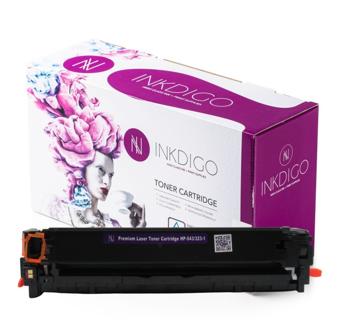 Toner INKDIGO CB543A czerwony (magenta) 1800 stron