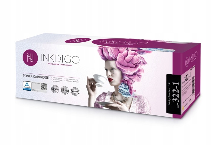 Toner INKDIGO CE322A do HP żółty (yellow) 1800 stron