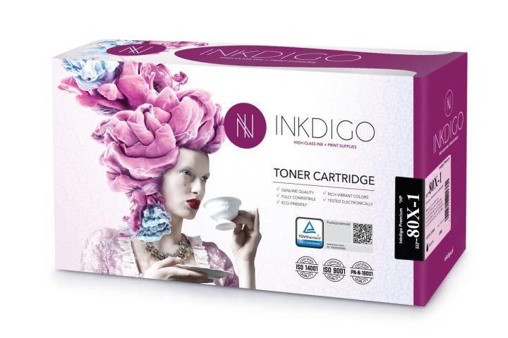 Toner INKDIGO CF280X HP Czarny HP-280X-1 6900 stron