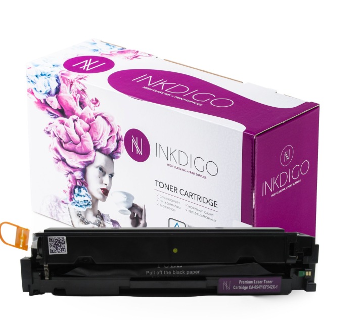 Toner Inkdigo CF542X do HP żółty (yellow) 2500 stron