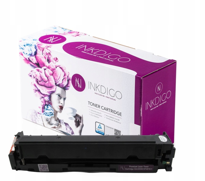 Toner Inkdigo HP-CF401X-1 do HP CF401X 201x Cyan 2300 stron