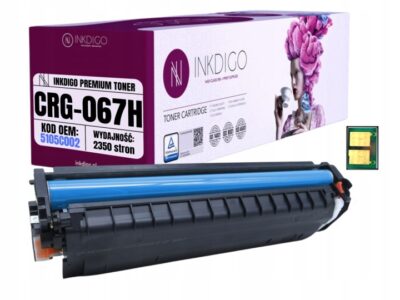 Toner Inkdigo zamiennik CRG-067HC do Canon niebieski cyan 2350 stron