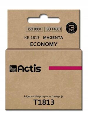 Tusz Actis KE-T1813 do Epson T1813 czerwony (magenta) 15 ml