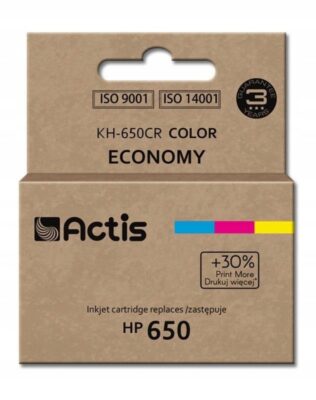 Tusz Actis KH-650CR do HP kolor HP 650 650XL