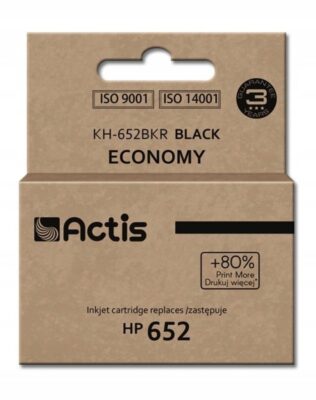 Tusz Actis KH-652BKR do HP czarny (black) HP 652 F6V25AE 15ml