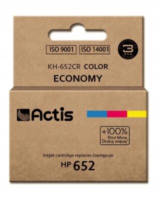 Tusz Actis KH-652CR do HP kolor (color) HP 652 652XL F6V24AE 18ml