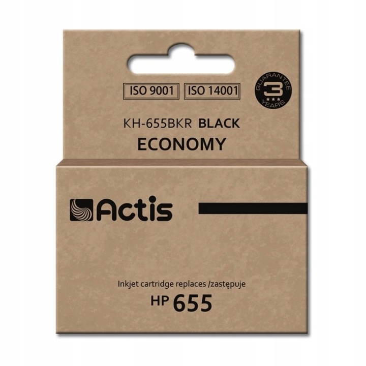 Tusz Actis KH-655BKR do HP czarny (black) HP 655 CZ109AE 20 ml
