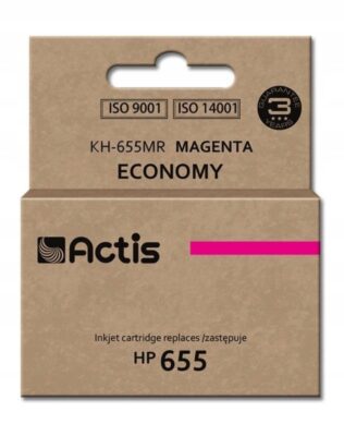 Tusz Actis KH-655MR do HP czerwony (magenta) HP 655 CZ111AE 12 ml