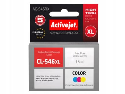 Tusz ActiveJet AC-546RX do Canon kolor CL-546XL