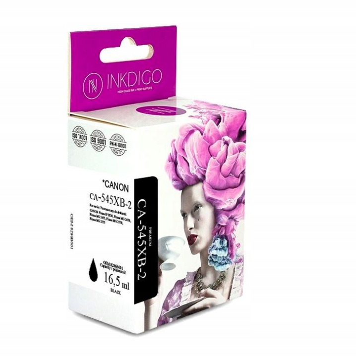 Tusz Inkdigo CA-545XB-2 do Canon czarny (black) PG-545 PG545 16,5ml XL