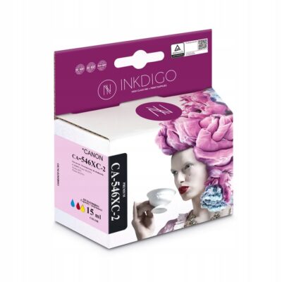 Tusz Inkdigo CA-546XC-2 do Canon trójkolorowy CL-546 CL546 15ml XL