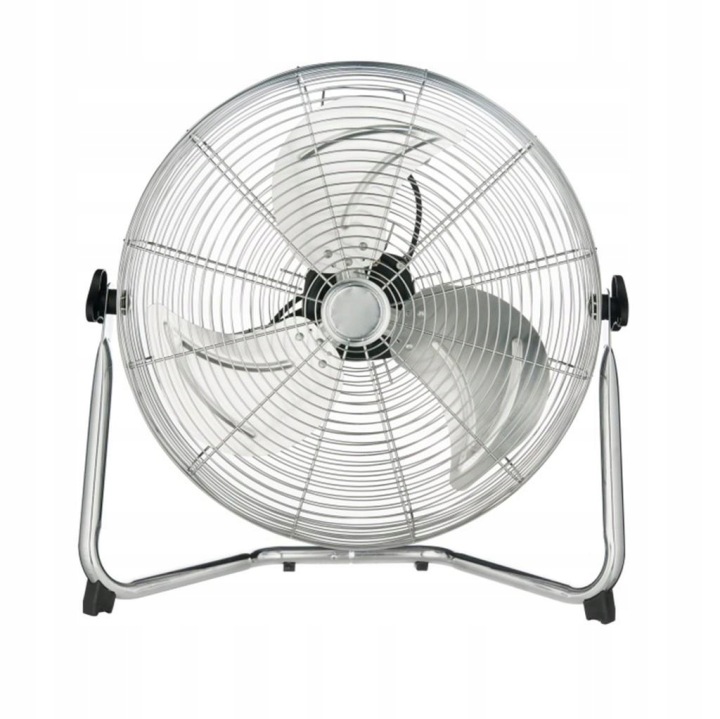 Wentylator podłogowy Ravanson WT-7045 INOX 45CM srebrny/szary