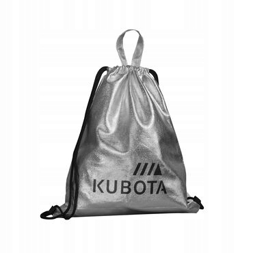 Worek Kubota Classic Silver, 45 x 35 cm, srebrny, Plecak Kubota