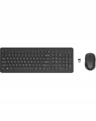 Zestaw klawiatura i mysz HP 330 Combo czarny układ DE NIEMIECKI QWERTZ