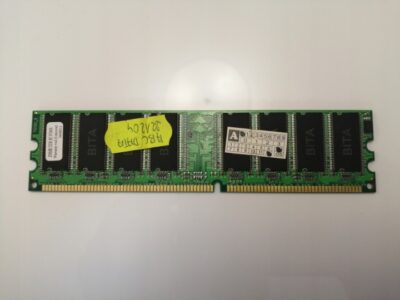 pamięć RAM 256MB DDR 400MHz PC3200U uszkodzona